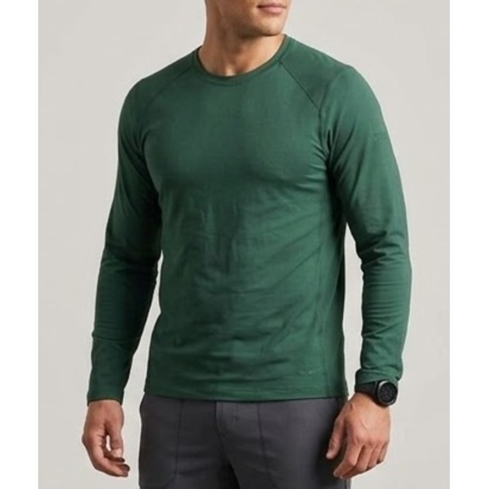 Backcountry Stoic Shirt Mens Size L Green Long Sleeve Base Layer‎ Tee